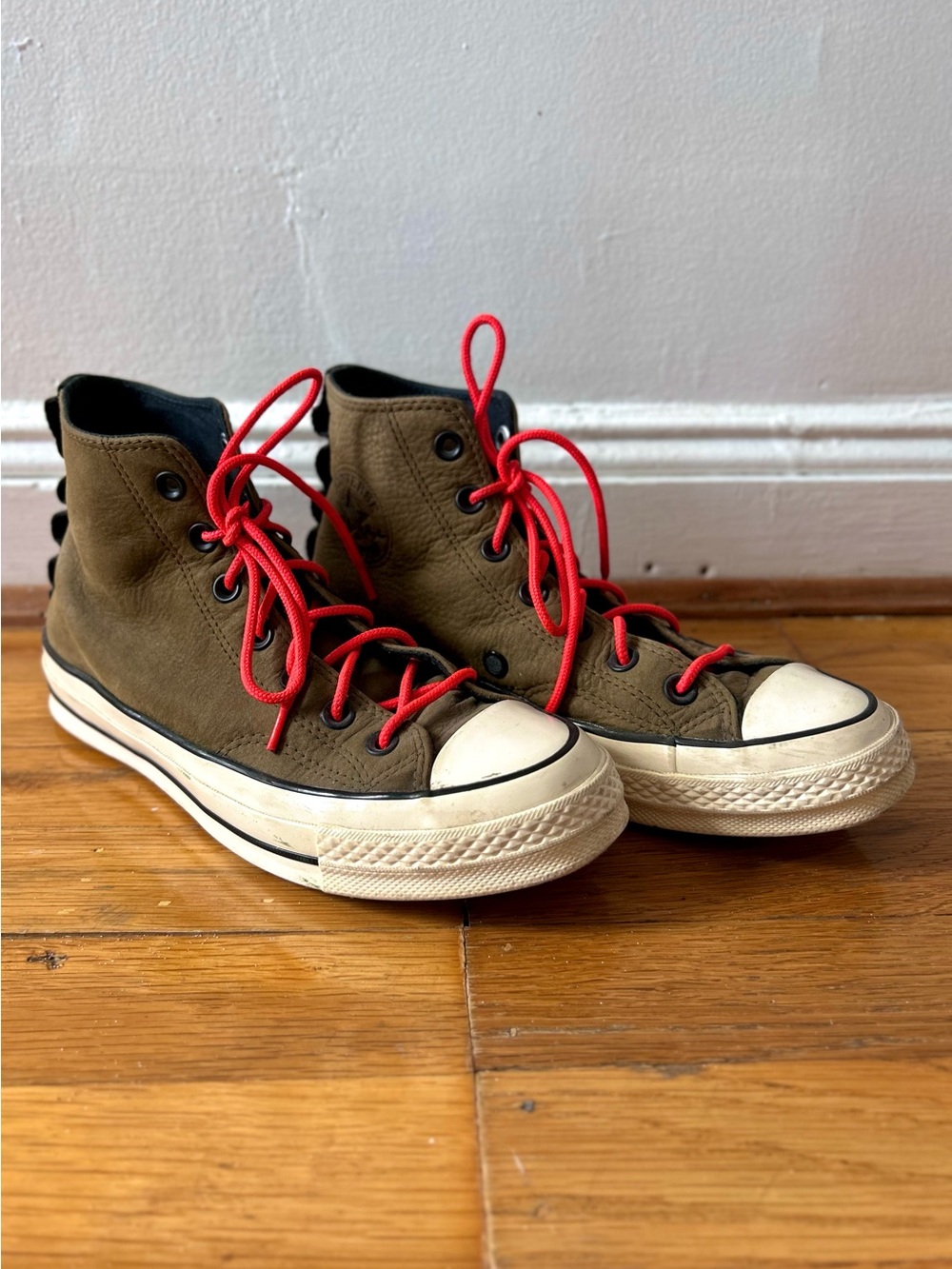 Converse Chuck 70 SP HI Nubuck Leather - Surplus Olive